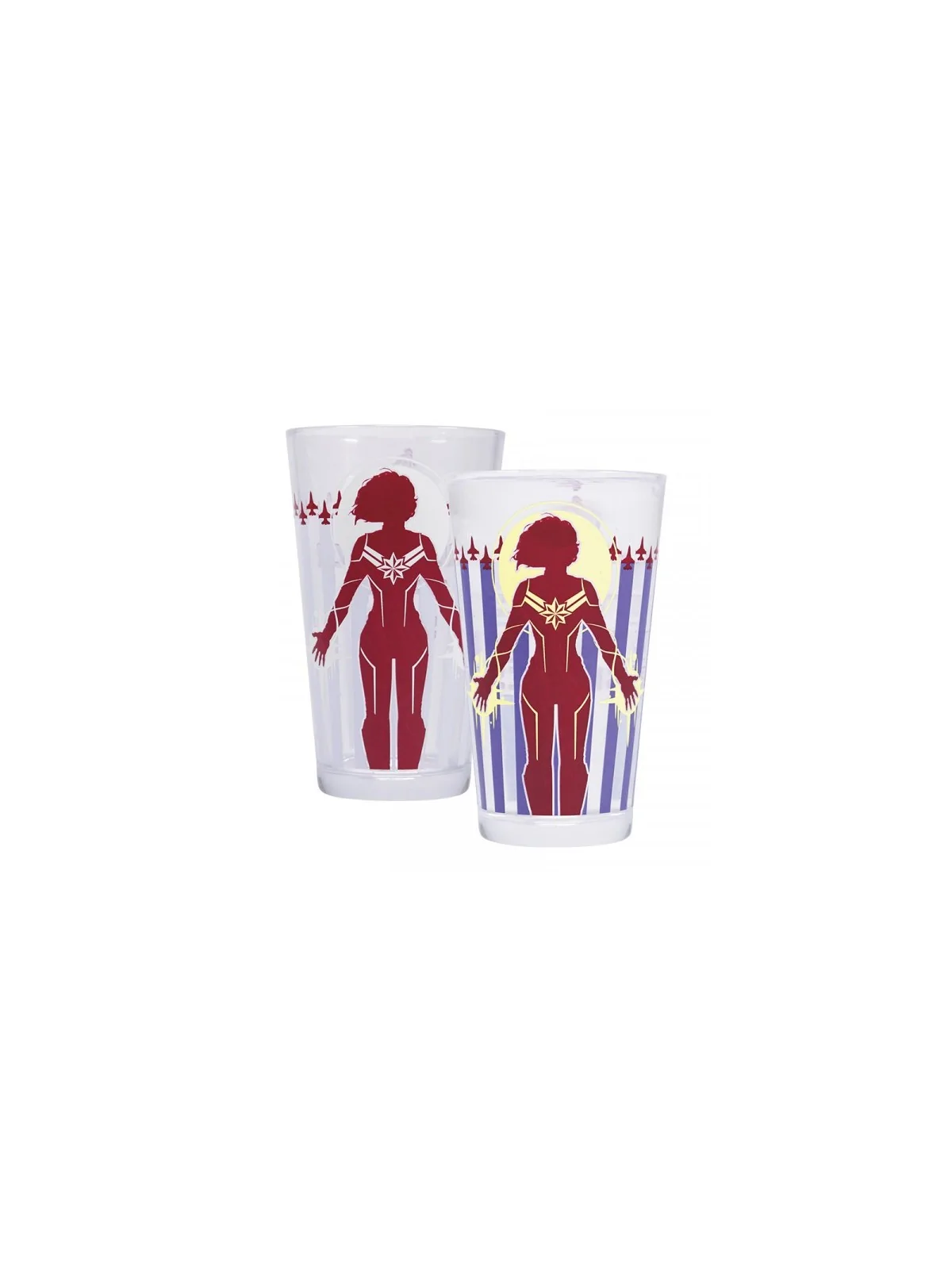Vaso Termocoloro Marvel Capitana Marvel de Half moon bay en Tazas - Vasos | La Cueva Roja