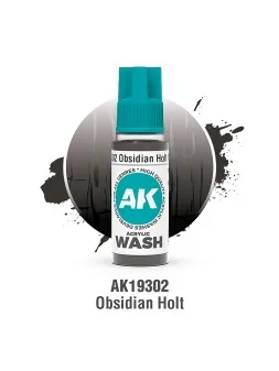Obsidian Holt: Acrylic Wash (AK19302) de AK Interactive en Ak Interactive | La Cueva Roja