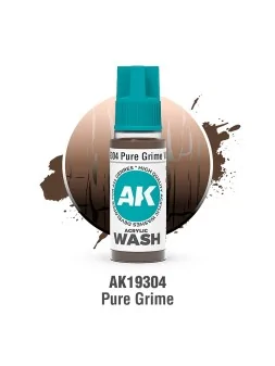 Pure Grime: Acrylic Wash (AK19304) de AK Interactive en Ak Interactive | La Cueva Roja