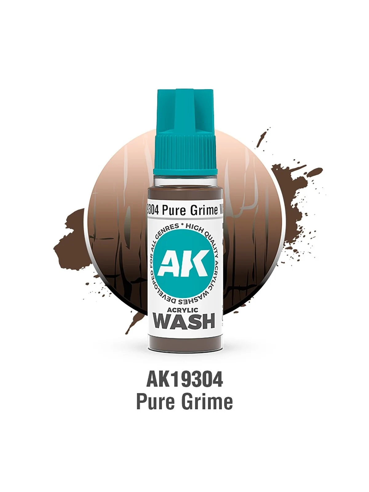 Pure Grime: Acrylic Wash (AK19304) de AK Interactive en Ak Interactive | La Cueva Roja