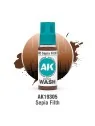 Sepia Filth: Acrylic Wash (AK19305) de AK Interactive en Ak Interactive | La Cueva Roja