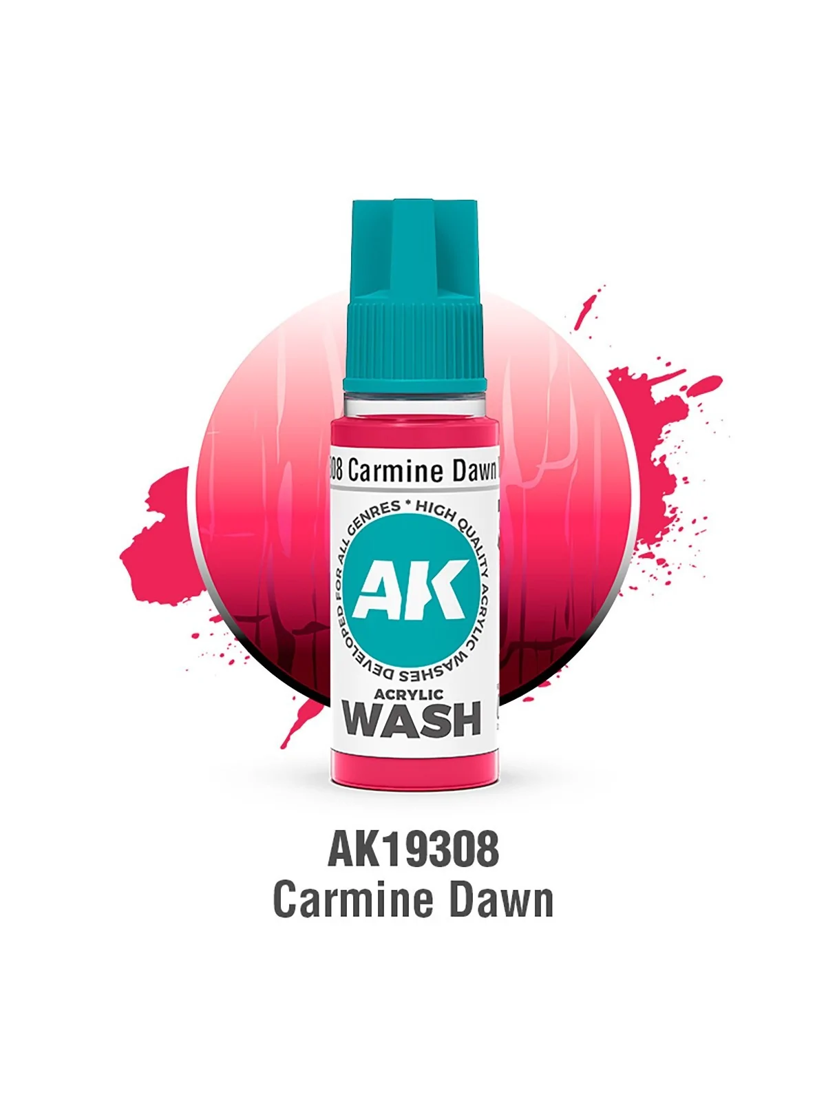 Carmine Dawn: Acrylic Wash (AK19308) de AK Interactive en Ak Interactive | La Cueva Roja