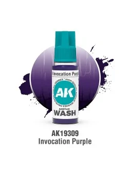 Invocation Purple: Acrylic Wash (AK19309) de AK Interactive en Ak Interactive | La Cueva Roja