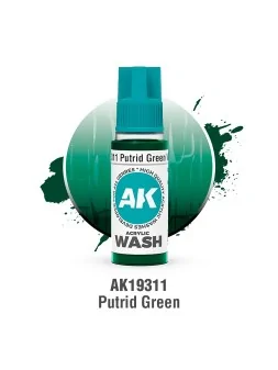 Putrid Green: Acrylic Wash (AK19311) de AK Interactive en Ak Interactive | La Cueva Roja