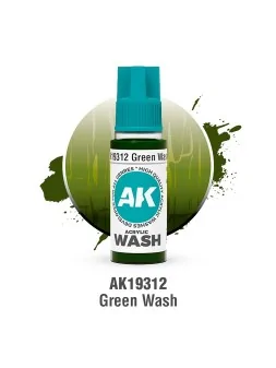 Green: Acrylic Wash (AK19312) de AK Interactive en Ak Interactive | La Cueva Roja