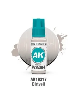Dirtveil: Acrylic Wash (AK19317) de AK Interactive en Ak Interactive | La Cueva Roja