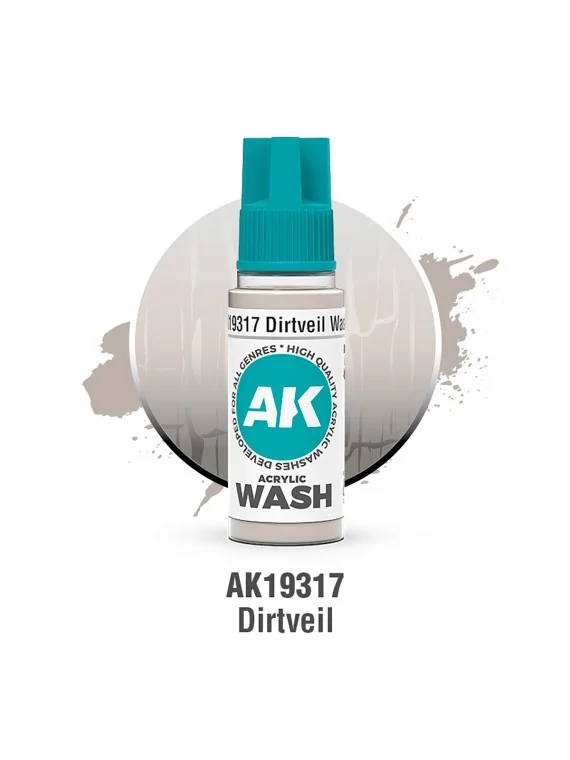 Dirtveil: Acrylic Wash (AK19317) de AK Interactive en Ak Interactive | La Cueva Roja