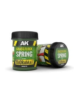 Grass Flock 2mm Spring (AK8219) de AK Interactive en Terrains | La Cueva Roja