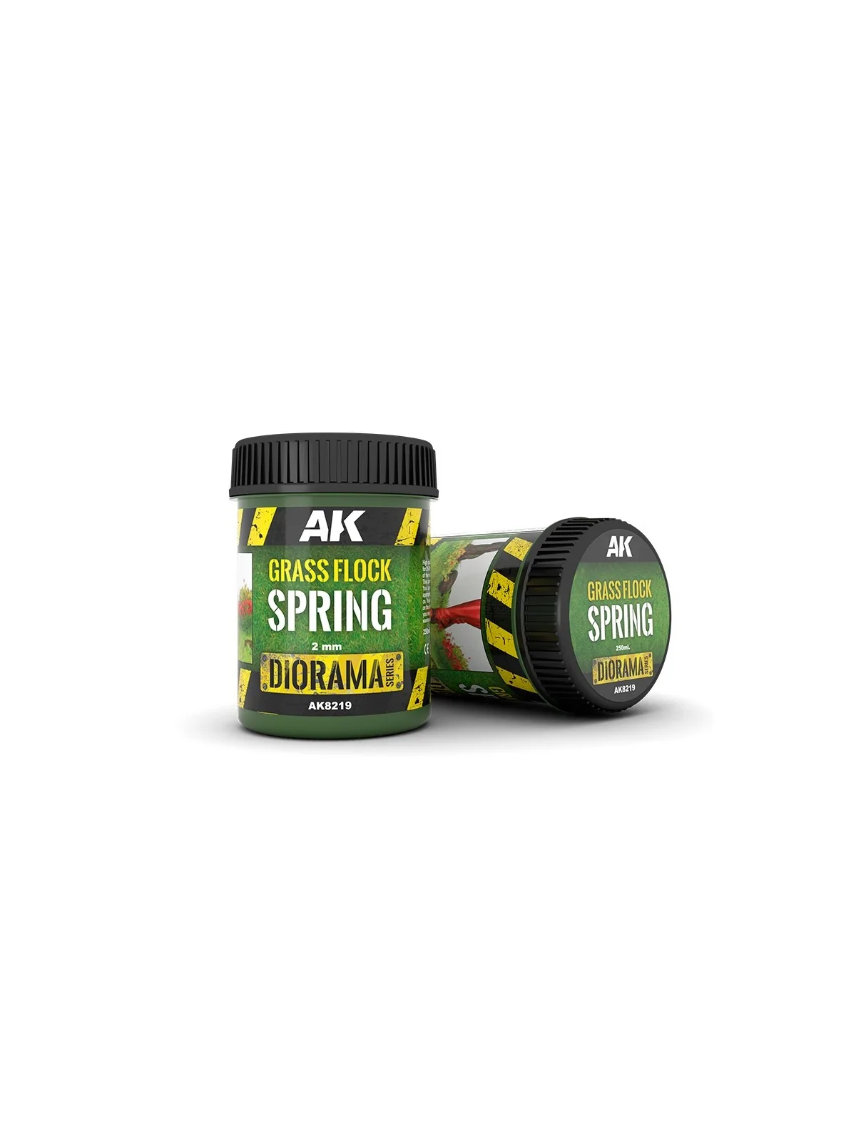 Grass Flock 2mm Spring (AK8219) de AK Interactive en Terrains | La Cueva Roja