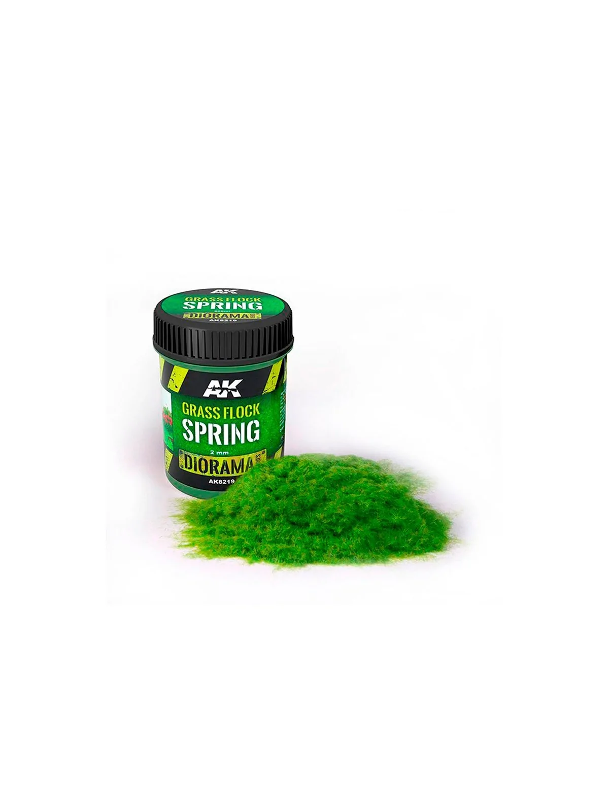 Grass Flock 2mm Spring (AK8219) de AK Interactive en Terrains | La Cueva Roja