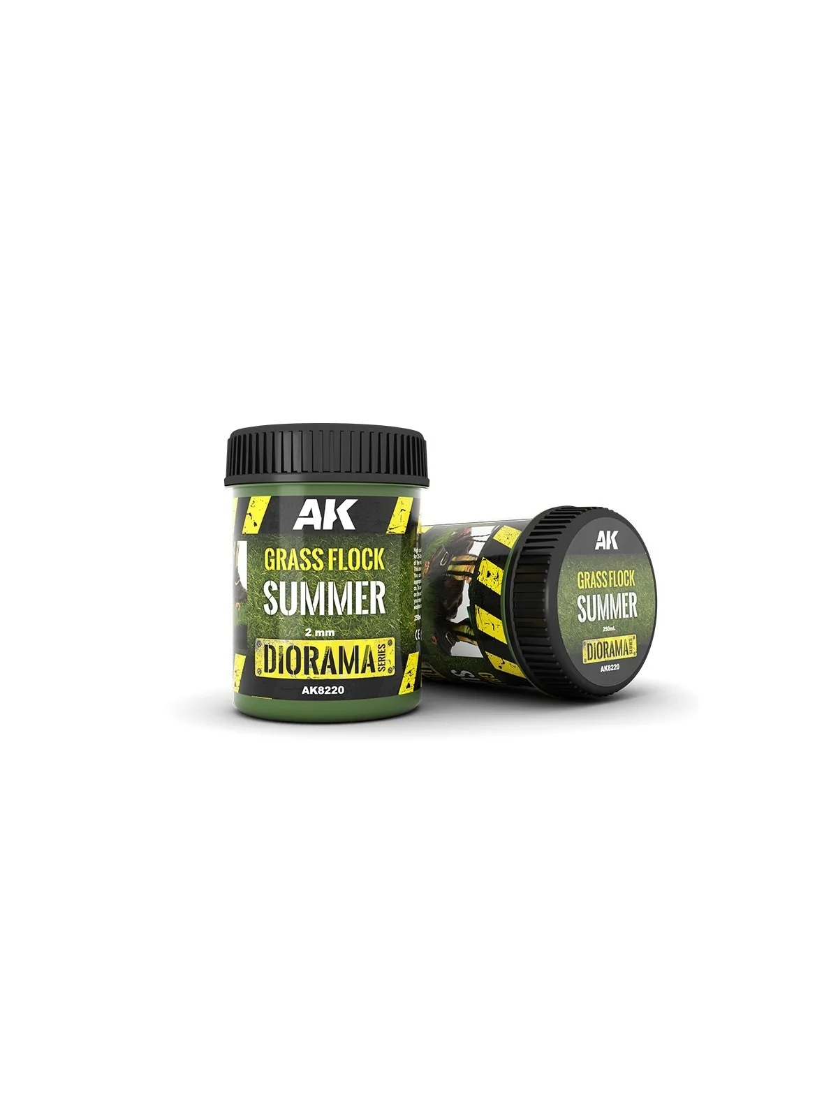 Grass Flock 2mm Summer (AK8220) de AK Interactive en Terrains | La Cueva Roja
