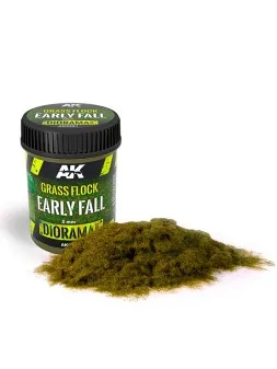 Grass Flock 2mm Early Fall (AK8221) de AK Interactive en Terrains | La Cueva Roja