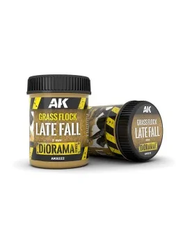 Grass Flock 2mm Late Fall (AK8222) de AK Interactive en Terrains | La Cueva Roja