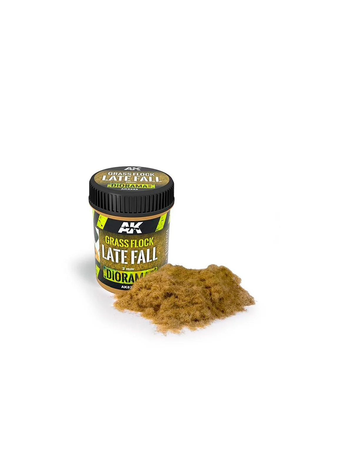 Grass Flock 2mm Late Fall (AK8222) de AK Interactive en Terrains | La Cueva Roja
