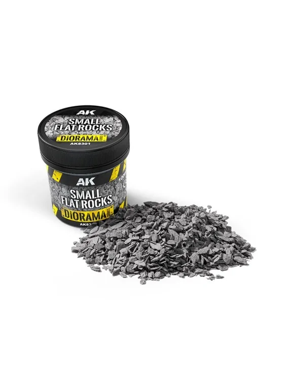 Small Flat Rocks (AK8301) de AK Interactive en Terrains | La Cueva Roja