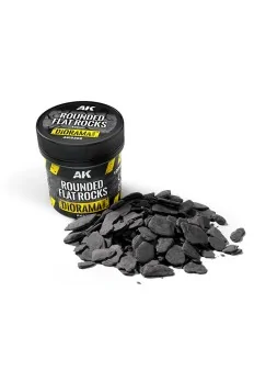 Rounded Flat Rocks (AK8302) de AK Interactive en Terrains | La Cueva Roja