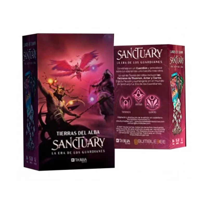 Sanctuary: La Era de los Guardianes - Tierras del Alba de Bumble3ee en Juegos de Cartas | La Cueva Roja