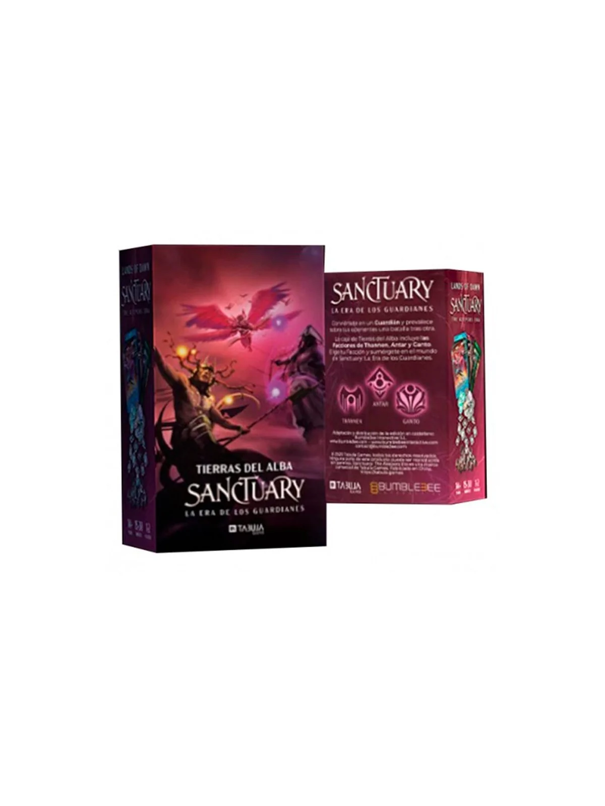 Sanctuary: La Era de los Guardianes - Tierras del Alba de Bumble3ee en Juegos de Cartas | La Cueva Roja