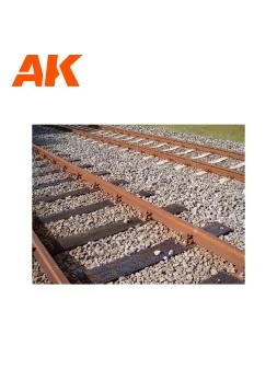 Small Railroad Ballast (AK8256) de AK Interactive en Terrains | La Cueva Roja