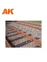 Small Railroad Ballast (AK8256) de AK Interactive en Terrains | La Cueva Roja