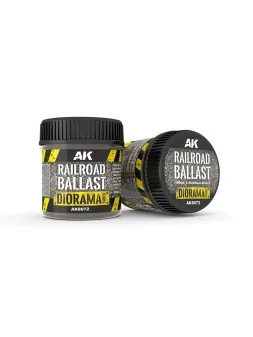 Railroad Ballast (AK8072) de AK Interactive en Terrains | La Cueva Roja