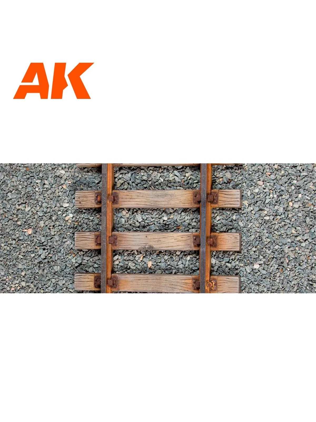 Railroad Ballast (AK8072) de AK Interactive en Terrains | La Cueva Roja