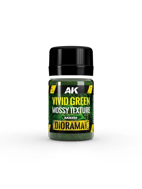 Textura Musgosa Verde Intenso (AK8259) de AK Interactive en Terrains | La Cueva Roja
