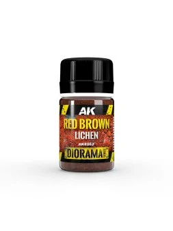 Liquen Pardo Rojizo (AK8262) de AK Interactive en Terrains | La Cueva Roja