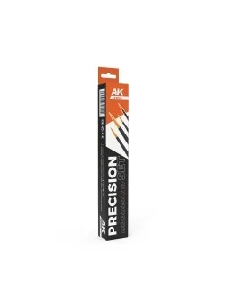 Precision Brushes Set (AKB105) de AK Interactive en Ak Interactive | La Cueva Roja