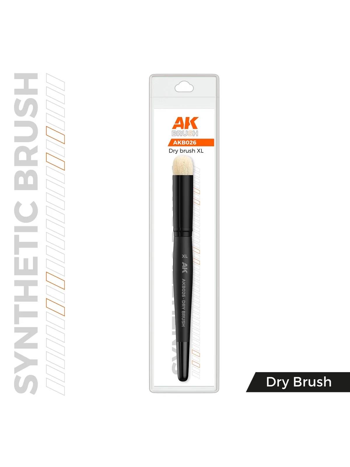 AK Synthetic Dry Brush: XL (AKB026) de AK Interactive en Ak Interactive | La Cueva Roja
