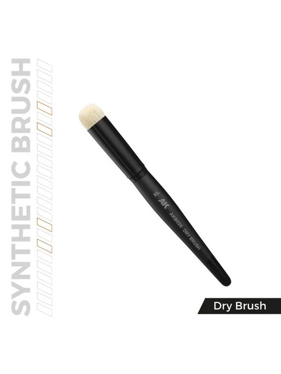 AK Synthetic Dry Brush: XL (AKB026) de AK Interactive en Ak Interactive | La Cueva Roja