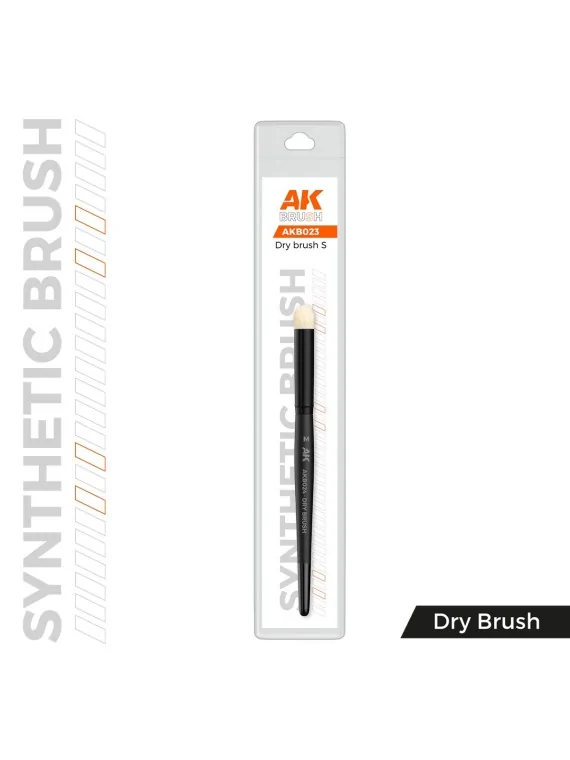 AK Synthetic Dry Brush: S (AKB023) de AK Interactive en Ak Interactive | La Cueva Roja