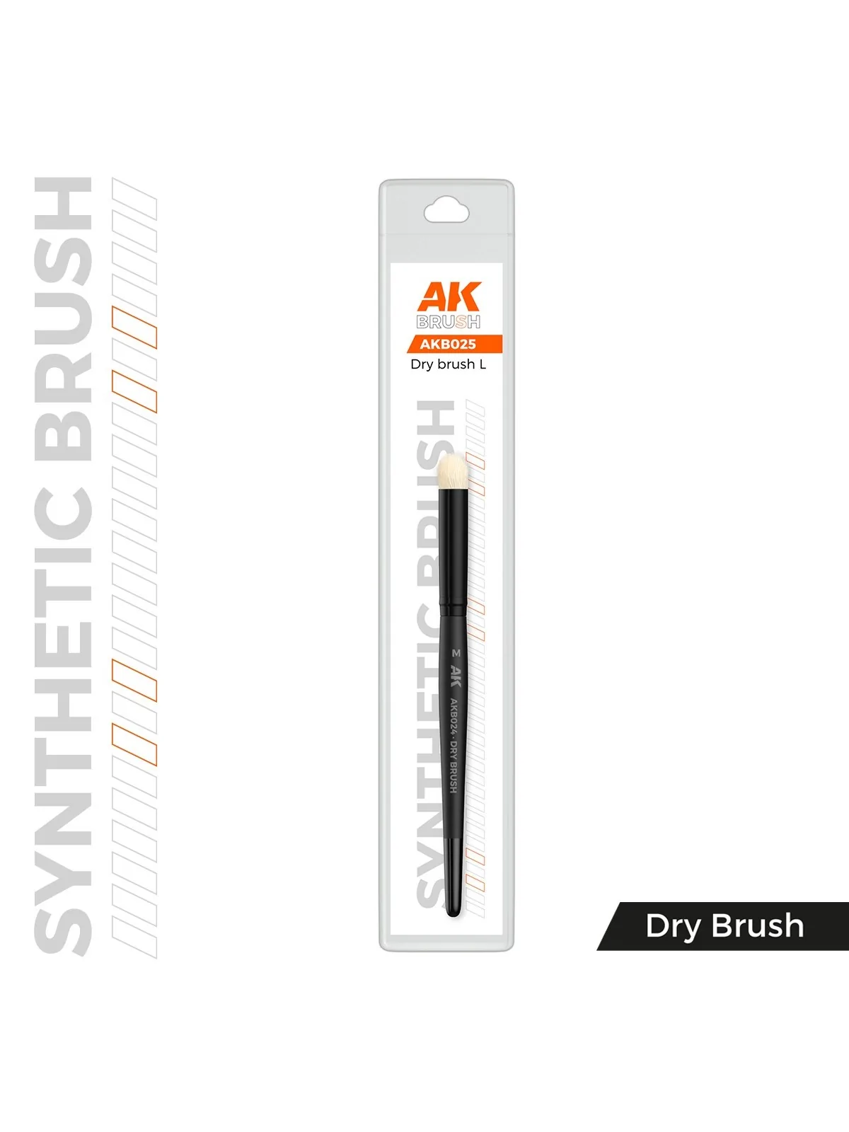 AK Synthetic Dry Brush: L (AKB025) de AK Interactive en Ak Interactive | La Cueva Roja