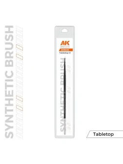 AK Synthetic Tabletop Brush: 0 (AKB020) de AK Interactive en Ak Interactive | La Cueva Roja