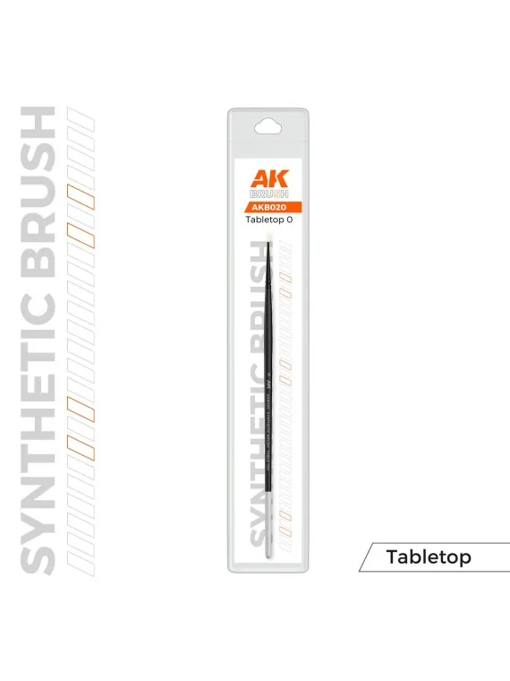 AK Synthetic Tabletop Brush: 0 (AKB020) de AK Interactive en Ak Interactive | La Cueva Roja