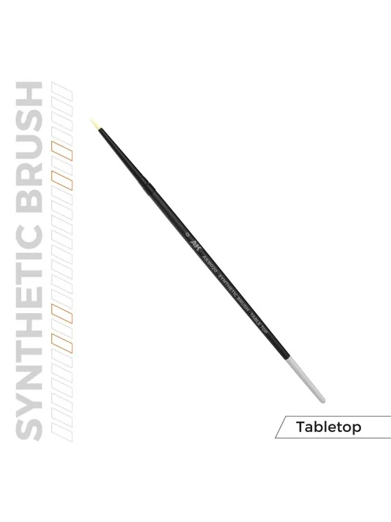 AK Synthetic Tabletop Brush: 0 (AKB020) de AK Interactive en Ak Interactive | La Cueva Roja