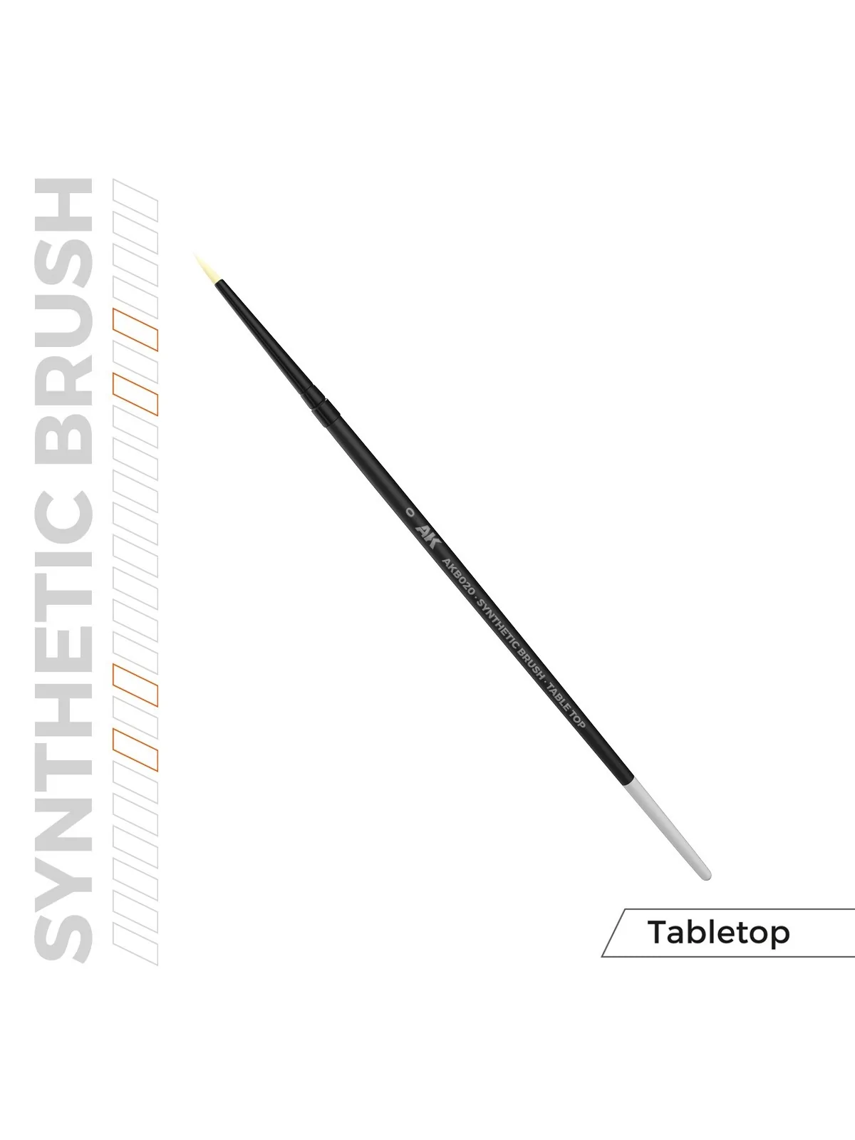 AK Synthetic Tabletop Brush: 0 (AKB020) de AK Interactive en Ak Interactive | La Cueva Roja