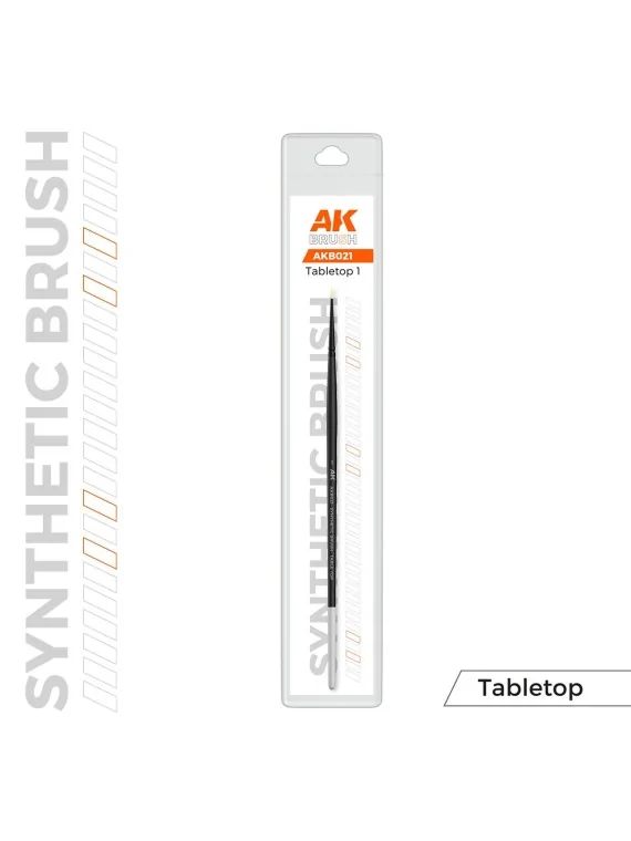 AK Synthetic Tabletop Brush: 1 (AKB021) de AK Interactive en Ak Interactive | La Cueva Roja