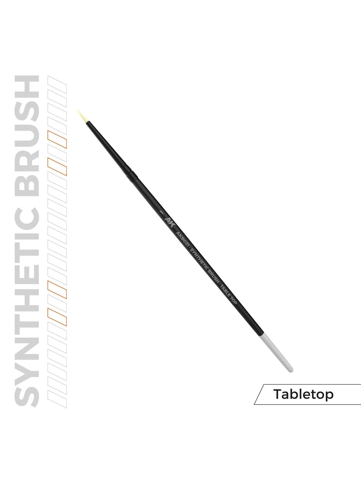 AK Synthetic Tabletop Brush: 1 (AKB021) de AK Interactive en Ak Interactive | La Cueva Roja