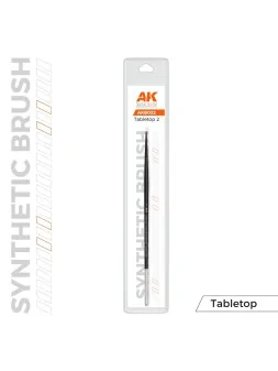 AK Synthetic Tabletop Brush: 2 (AKB022) de AK Interactive en Ak Interactive | La Cueva Roja