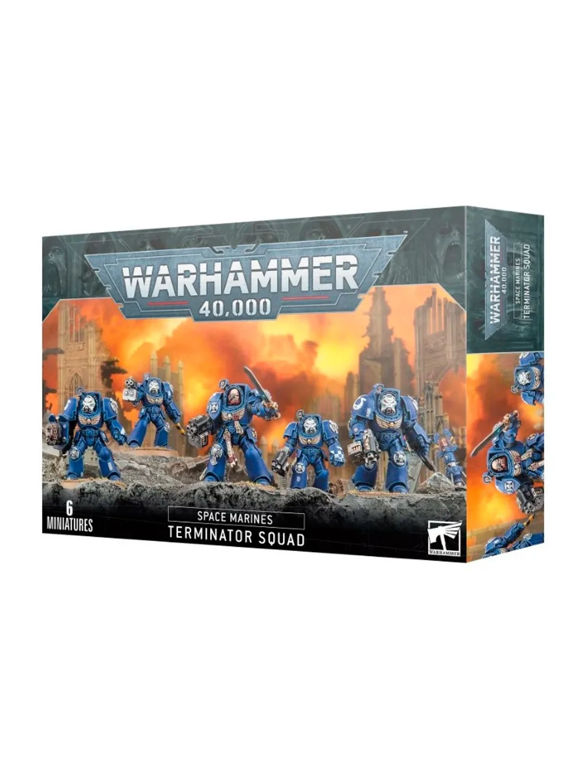 Space Marines: Escuadra Exterminadores (48-90) de Games Workshop en WARHAMMER 40.000 | La Cueva Roja