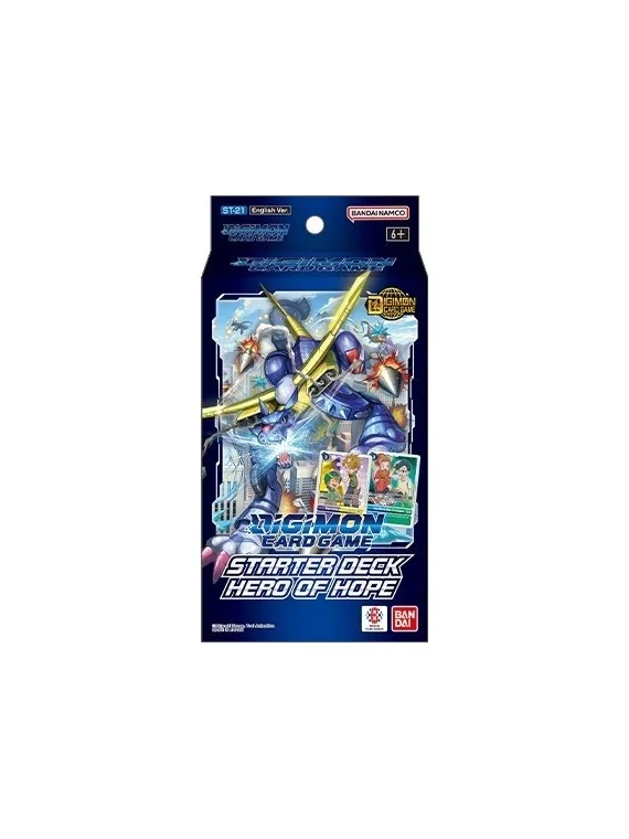 Digimon Card Game: Starter Deck Hero of Hope ST21 (1) de Bandai en Digimon Card Game | La Cueva Roja