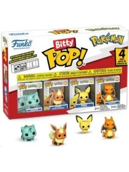 Funko Bitty POP! Pokemon Bulbasaur Blister (4 Figuras) de Funko en Funko Pop | La Cueva Roja