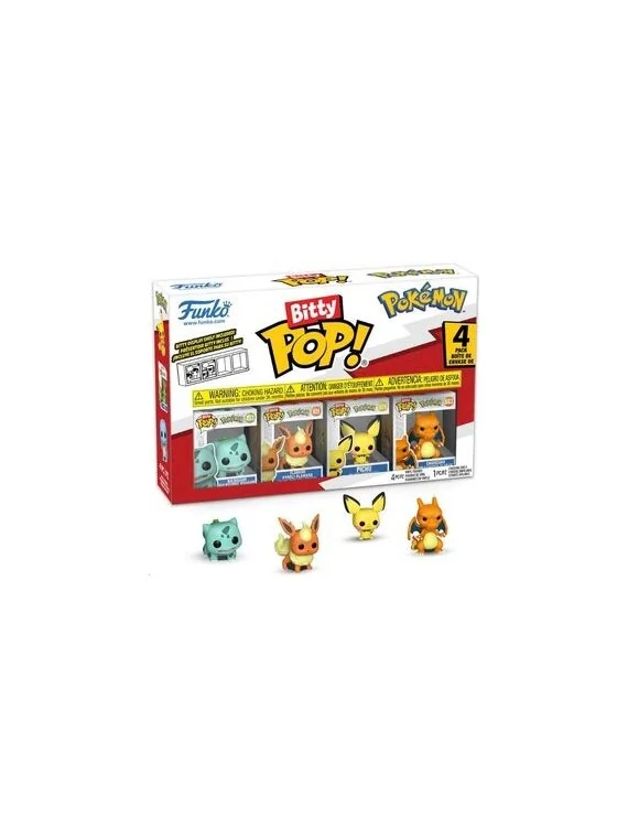Funko Bitty POP! Pokemon Bulbasaur Blister (4 Figuras) de Funko en Funko Pop | La Cueva Roja