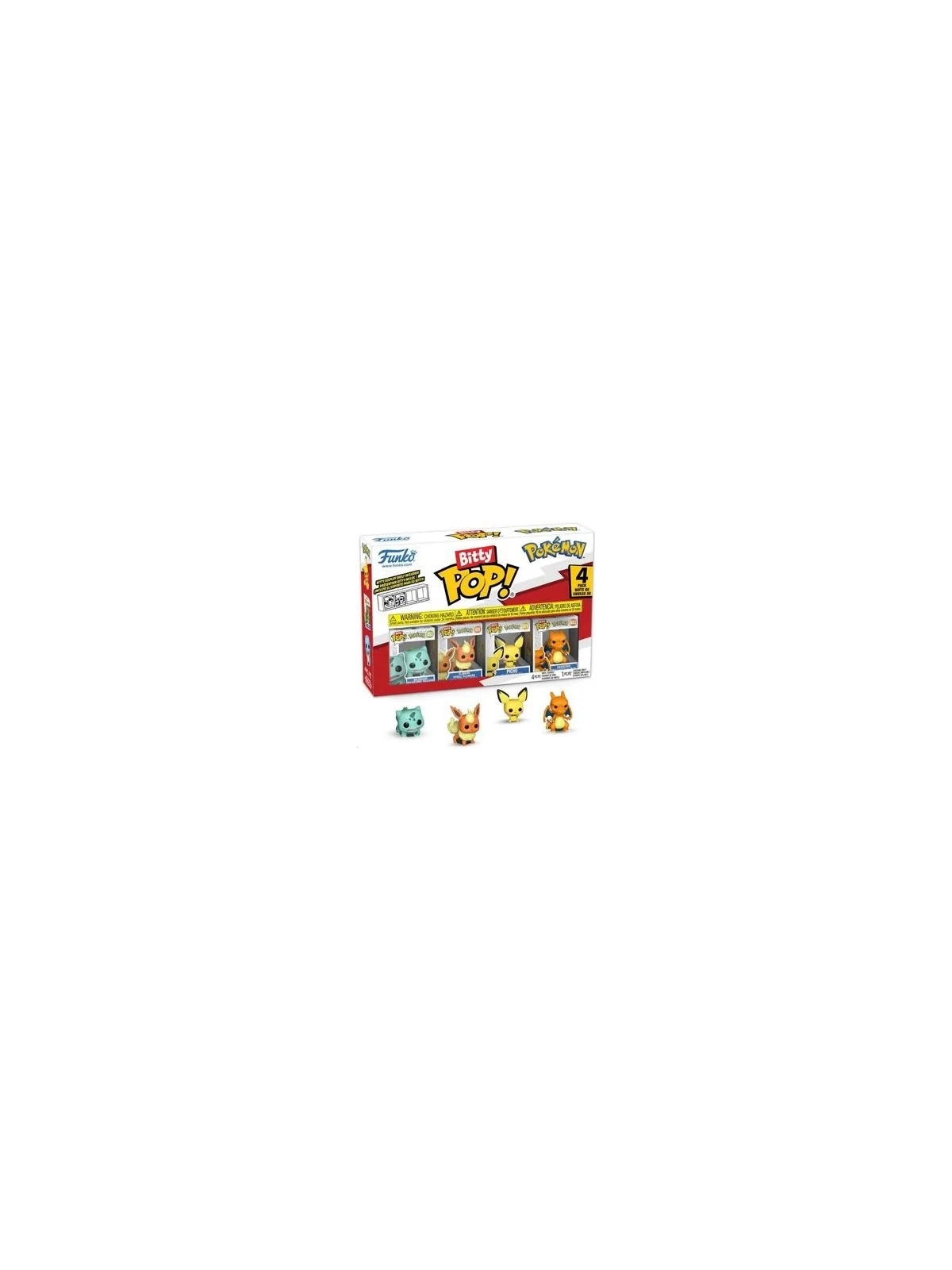 Funko Bitty POP! Pokemon Bulbasaur Blister (4 Figuras) de Funko en Funko Pop | La Cueva Roja
