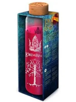 Botella de Cristal de El Señor de los Anillos (585ml) de Stor en Tazas - Vasos | La Cueva Roja