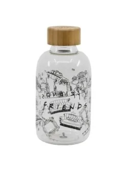 Botella de Cristal Friends (620ml) de Stor en Tazas - Vasos | La Cueva Roja