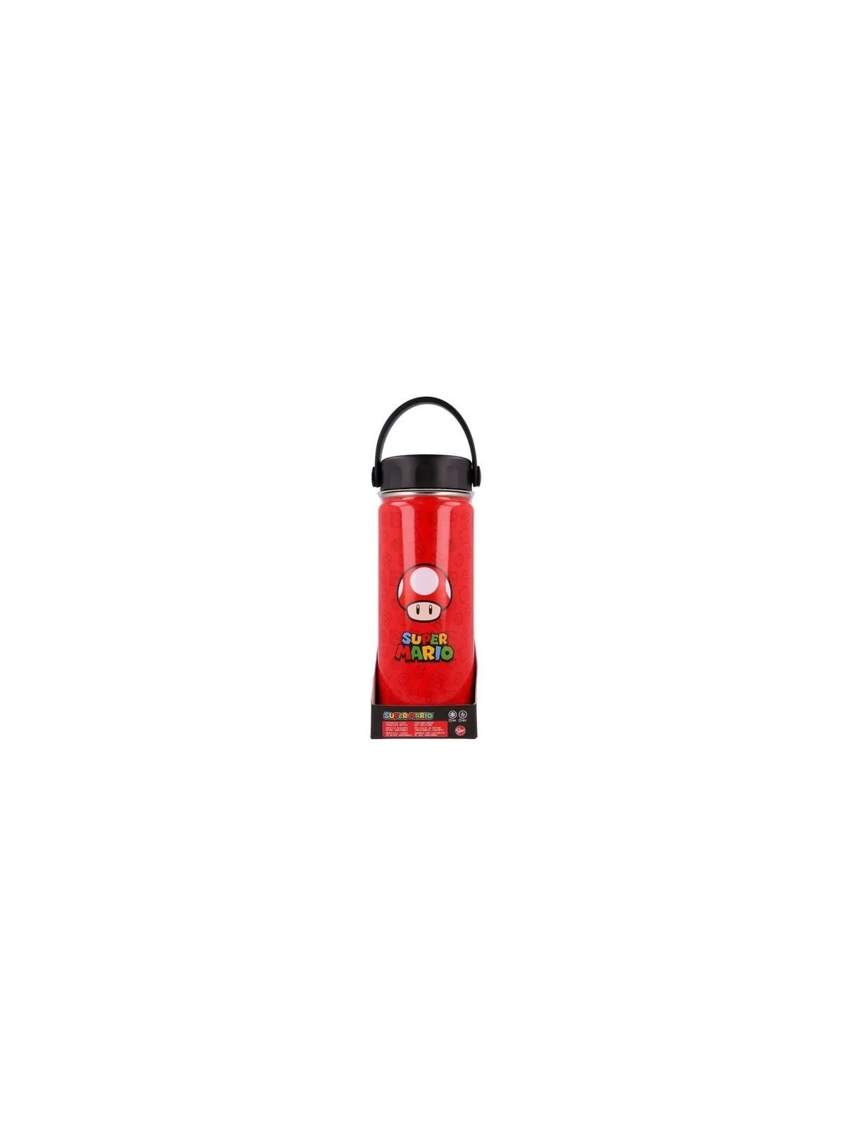 Botella Termo Acero Inoxidable Super Mario Bros (530ml) de Stor en Tazas - Vasos | La Cueva Roja