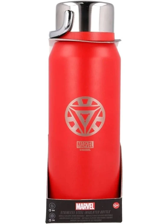 Botella Termo Acero Inoxidable Iron Man (505ml) de Stor en Tazas - Vasos | La Cueva Roja