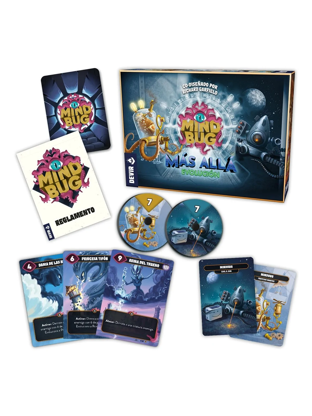 Mindbug: Más Allá Evolución de Devir en Juegos de Cartas | La Cueva Roja